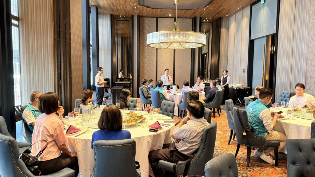 海峽交流基金會宴請本會理監事餐敘114.10.29